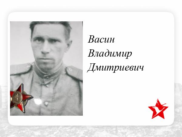 Васин Владимир Дмитриевич
