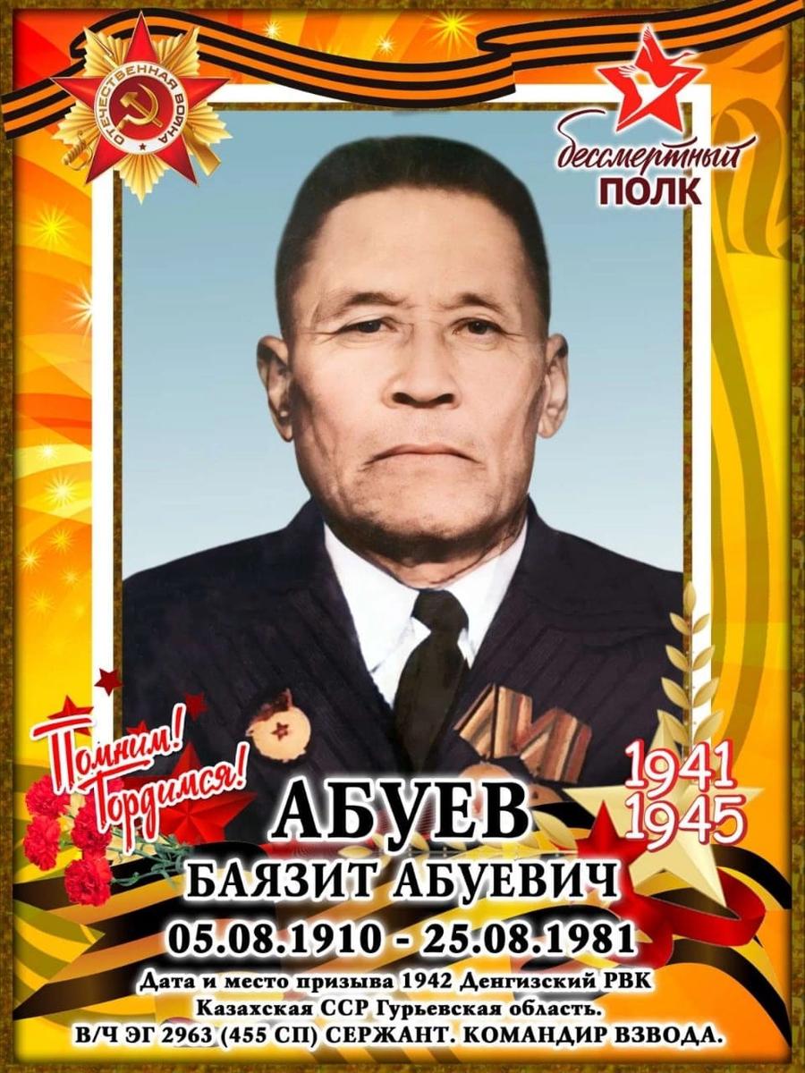 Абуев Баязит Абуевич