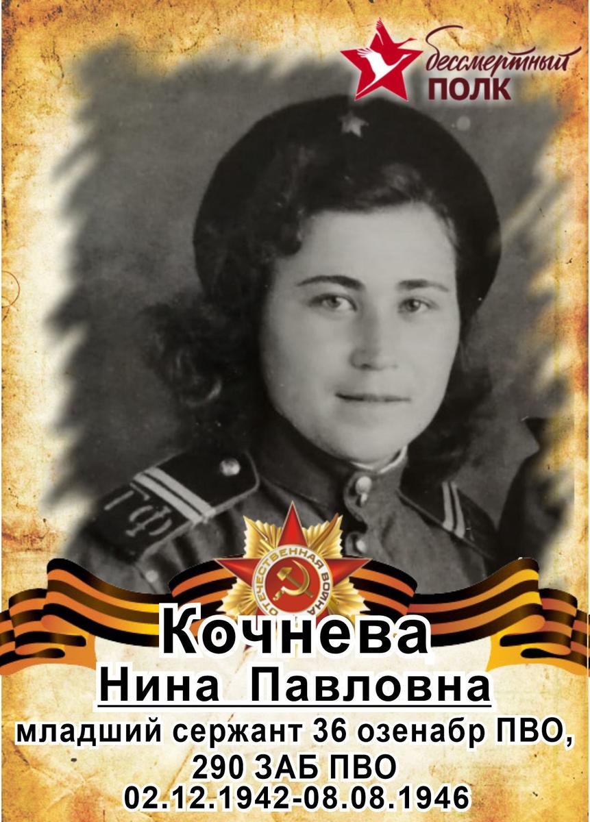 Кочнева Нина Павловна