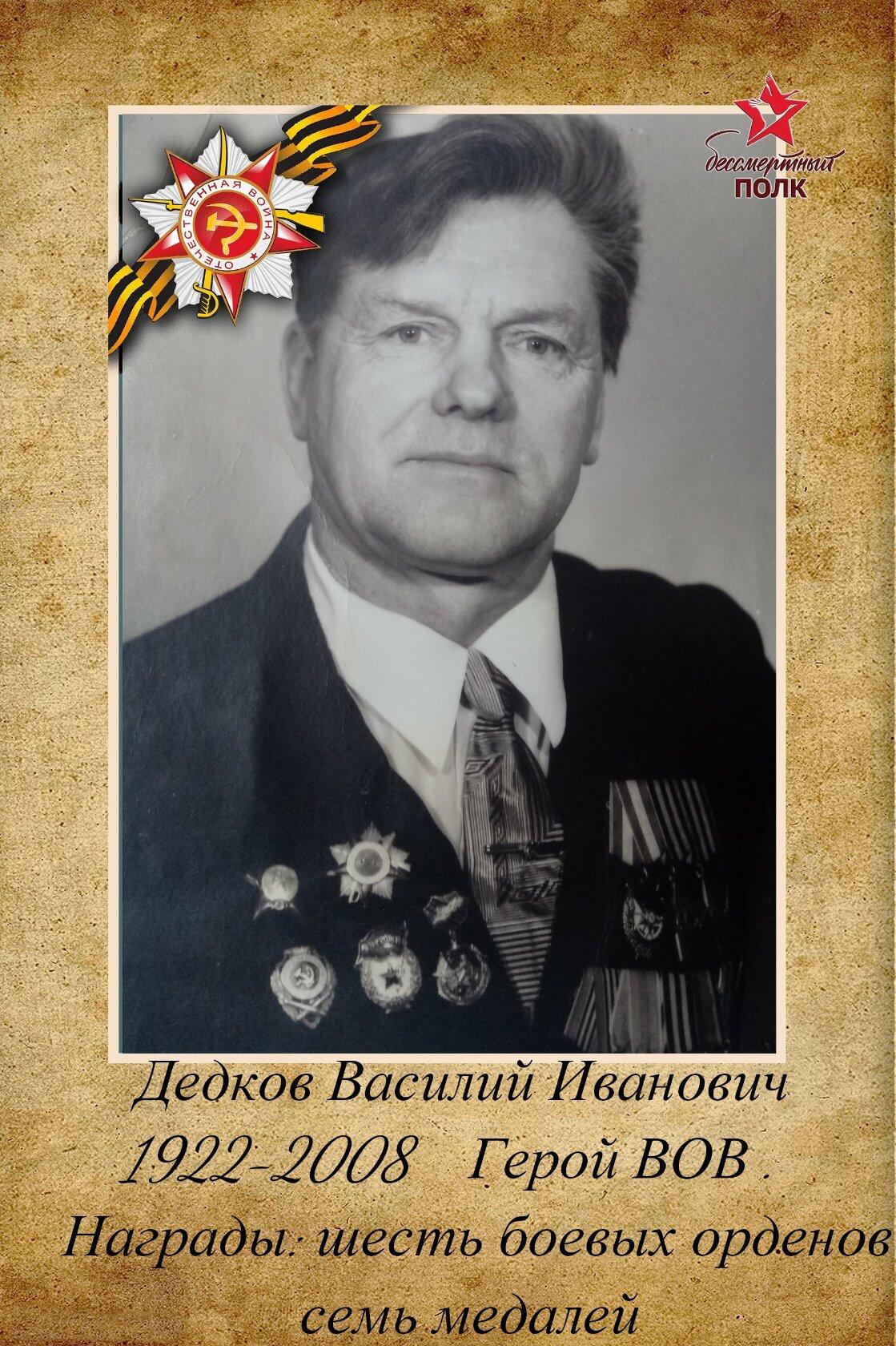 Дедков Василий Иванович